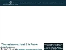 Sites similar to laprestelesbains.com