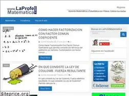 Sites similar to laprofematematica.com