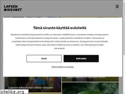 Sites similar to lapsenoikeudet.fi