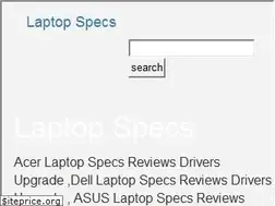 Sites similar to laptop-specs.com