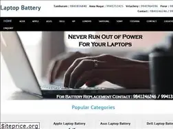 Sites similar to laptopbatterychennai.in
