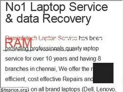 Sites similar to laptopservicechennai.raminfotech.net