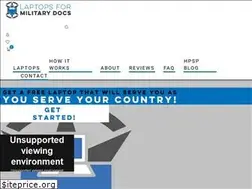 Sites similar to laptopsformilitarydocs.com