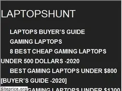 Sites similar to laptopshunt.com
