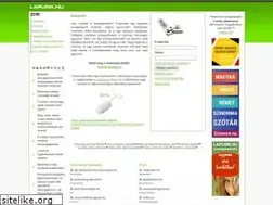 Sites similar to lapunk.hu