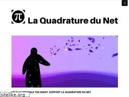 Sites similar to laquadrature.net