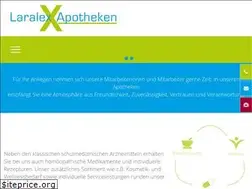 Sites similar to laralex-apotheken.de