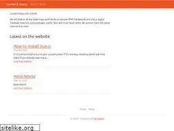 Sites similar to laravel-vuejs.com