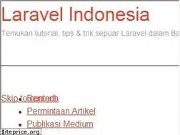 Sites similar to laravel.web.id