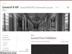 Sites similar to laravel4all.wordpress.com