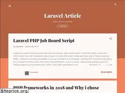 Sites similar to laravelarticle.blogspot.com