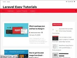 Sites similar to laraveleasytutorials.blogspot.com