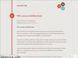 Sites similar to laraveltips.wordpress.com