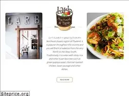 Sites similar to larbthaitapas.com
