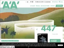 Sites similar to larchitecturedaujourdhui.fr