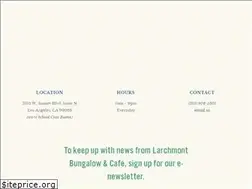 Sites similar to larchmontbungalowcafe.com
