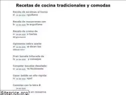 Sites similar to larecetacomoda.es