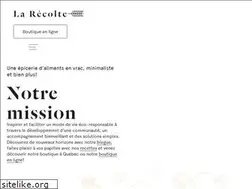 Sites similar to larecolteenvrac.com