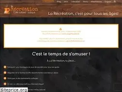 Sites similar to larecreation.ca