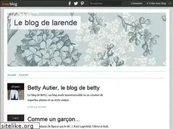 Sites similar to larende.over-blog.com