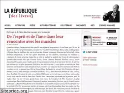 Sites similar to larepubliquedeslivres.com