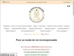 Sites similar to lareservenaturelle.com