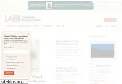 Sites similar to lareviewofbooks.org