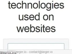 Sites similar to larger.io