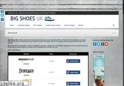 Sites similar to largeshoes-bigshoes.co.uk