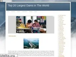 Sites similar to largest-dams-2.blogspot.com