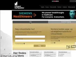Sites similar to largestcompanies.dk