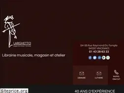 Sites similar to larghetto-musique.fr