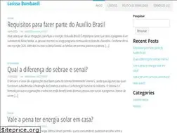 Sites similar to larissabombardi.blog.br