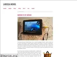 Sites similar to larissanickel.com