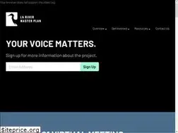 Sites similar to larivermasterplan.org