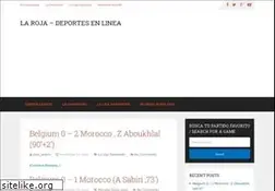 Sites similar to laroja-deportesonline.com