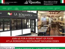 Sites similar to laromanticarestaurant.co.uk