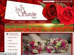 Sites similar to larosadesaronperu.com