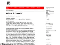 Sites similar to larosadiparacelso.com
