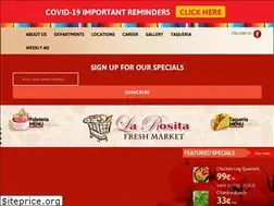 Sites similar to larositafreshmarket.com