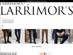 Sites similar to larrimors.com