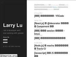 Sites similar to larry850806.github.io