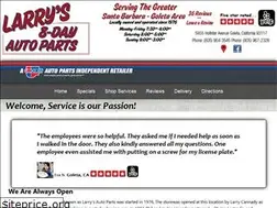 Sites similar to larrys8dayautoparts.com