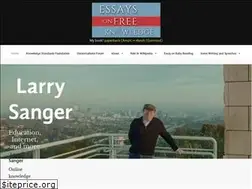 Sites similar to larrysanger.org