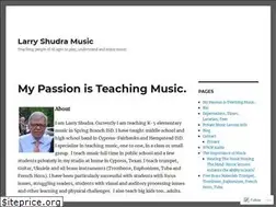 Sites similar to larryshudra.wordpress.com