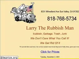 Sites similar to larrytherubbishman.com