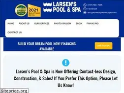 Sites similar to larsenspoolandspa.com