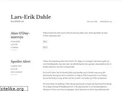 Sites similar to larserikdahle.com
