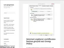 Sites similar to larsjoergensen.net