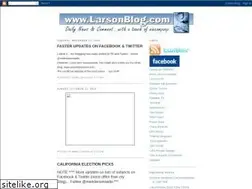 Sites similar to larsonblog.blogspot.com